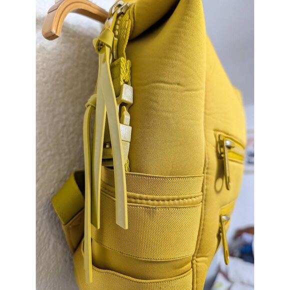 Dagne Dover indi diaper bag backpack mustard yellow color main image 9